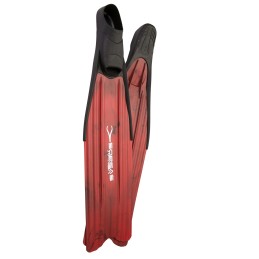 Freediving fins X-RACE RED