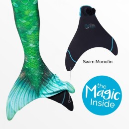 Mermaid costume OPAL with fin